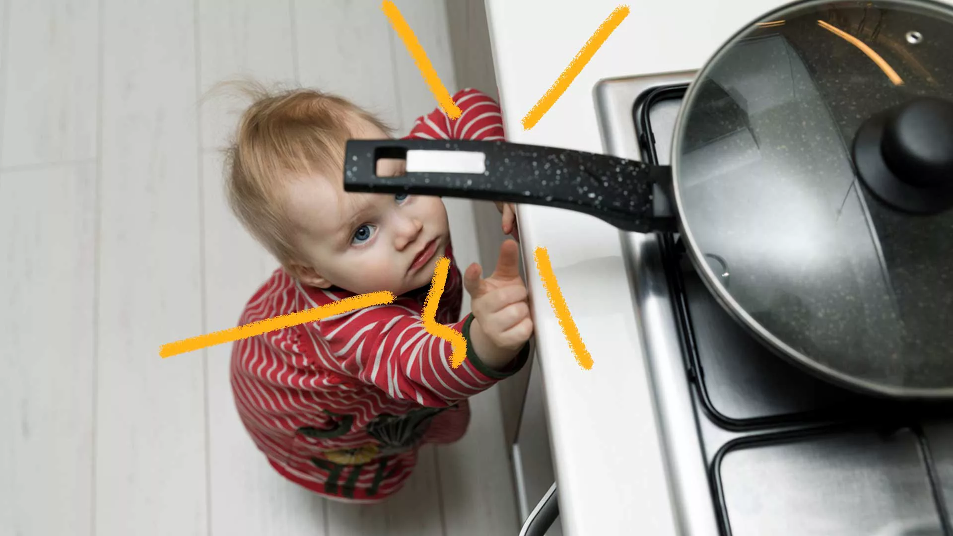 Как сделать кухню безопасной для детей